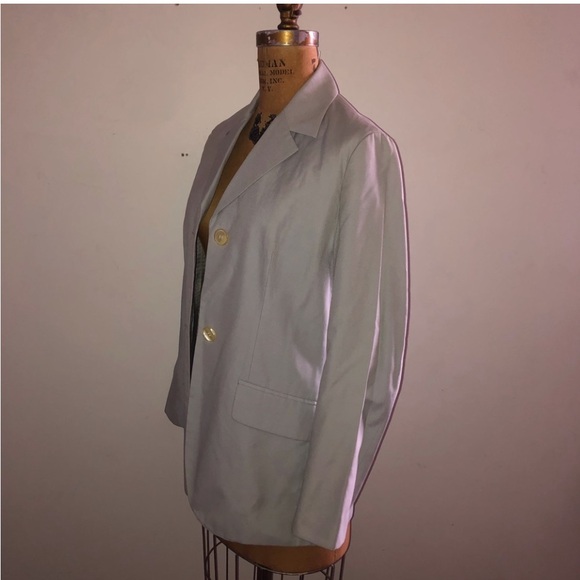 D&G DOLCE&GABBANA] Icy Grey Slim Jacket with pockets - Picture 4 of 14